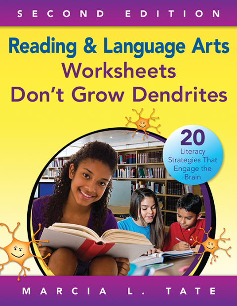 Cover image for book Reading and Language Arts Worksheets Don′t Grow Dendrites