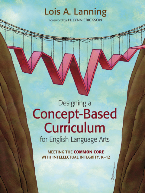 Cover image for book Designing a Concept-Based Curriculum for English Language Arts