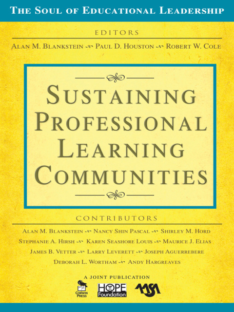 Cover image for book Sustaining Professional Learning Communities