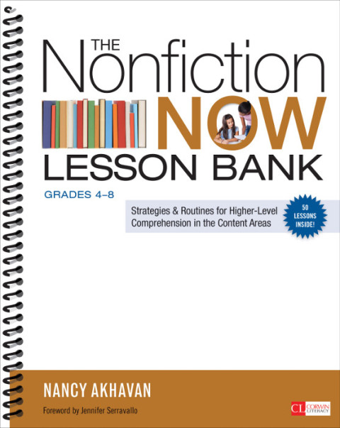 Cover image for book The Nonfiction Now Lesson Bank, Grades 4-8