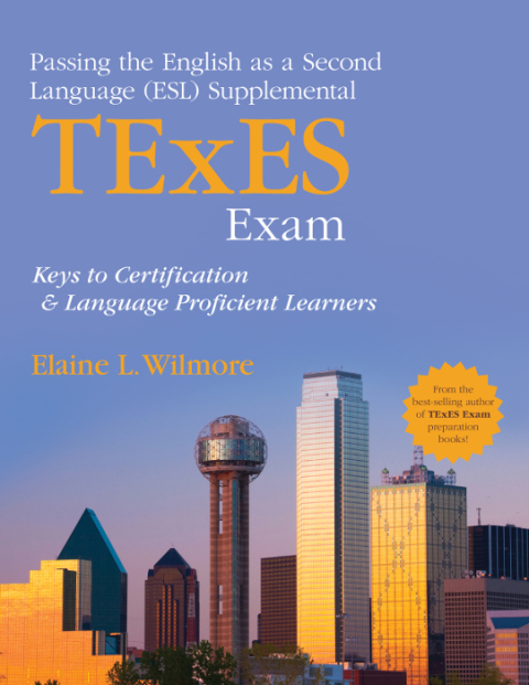Cover image for book Passing the English as a Second Language (ESL) Supplemental TExES Exam