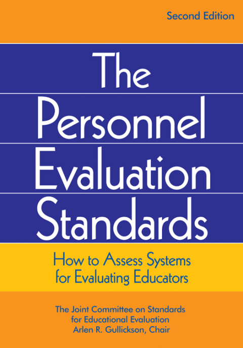 Cover image for book The Personnel Evaluation Standards