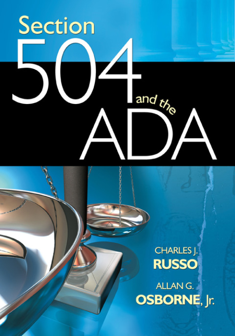 Cover image for book Section 504 and the ADA