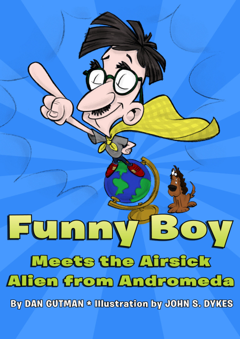 Cover image for book Funny Boy Meets the Airsick Alien from Andromeda