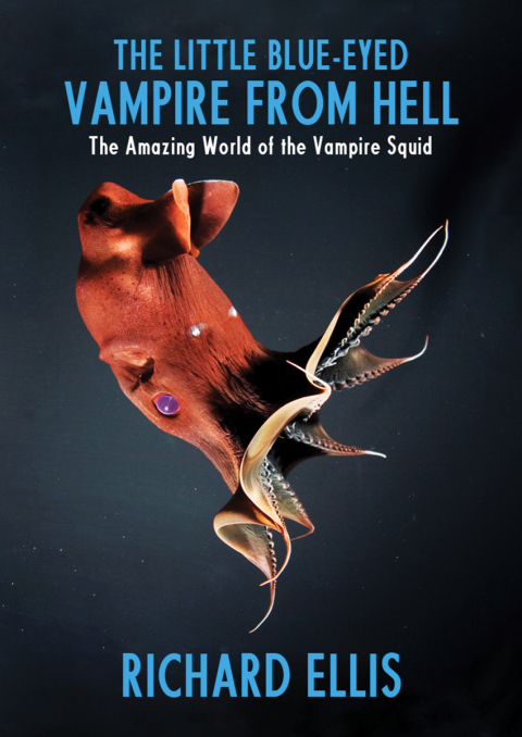 Cover image for book The Little Blue-Eyed Vampire from Hell