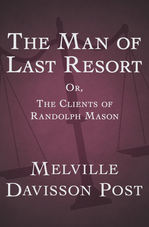 Cover image for book The Man of Last Resort