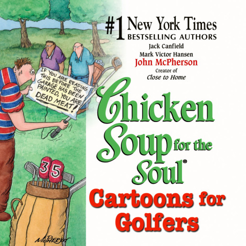 Cover image for book Chicken Soup for the Soul Cartoons for Golfers