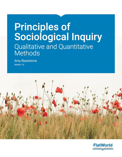 Cover image for book Principles of Sociological Inquiry: Qualitative and Quantitative Methods v1.0