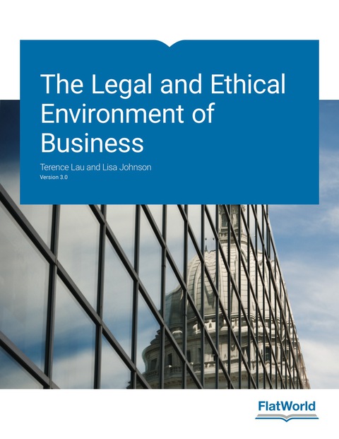 Cover image for book The Legal and Ethical Environment of Business v3.0