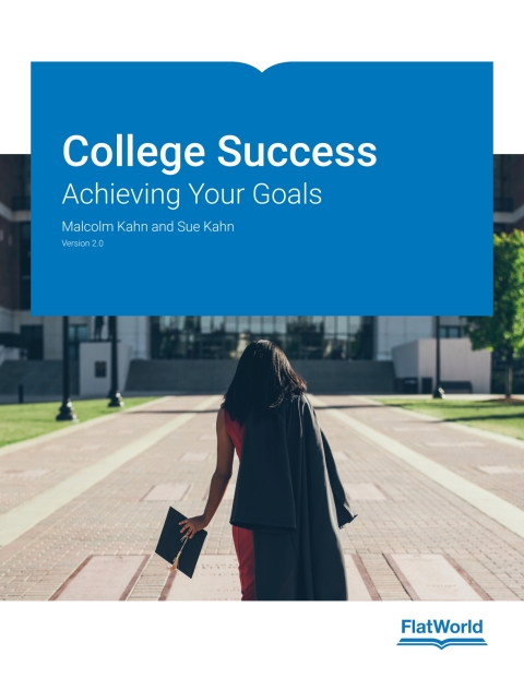 Cover image for book College Success: Achieving Your Goals v2.0