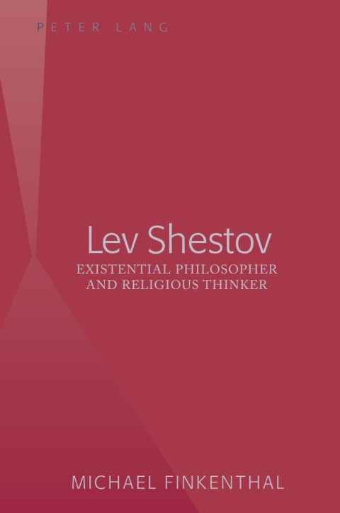 Cover image for book Lev Shestov