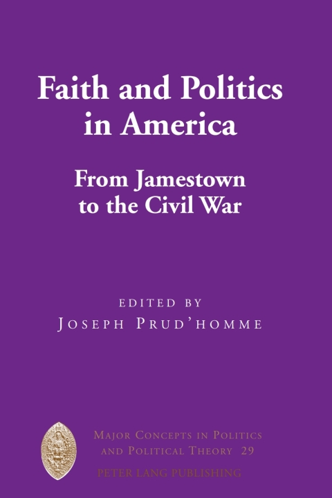 Cover image for book Faith and Politics in America