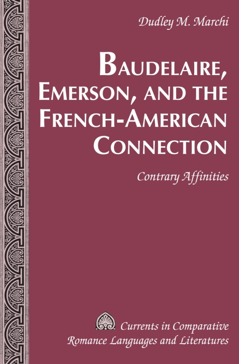 Cover image for book Baudelaire, Emerson, and the French-American Connection