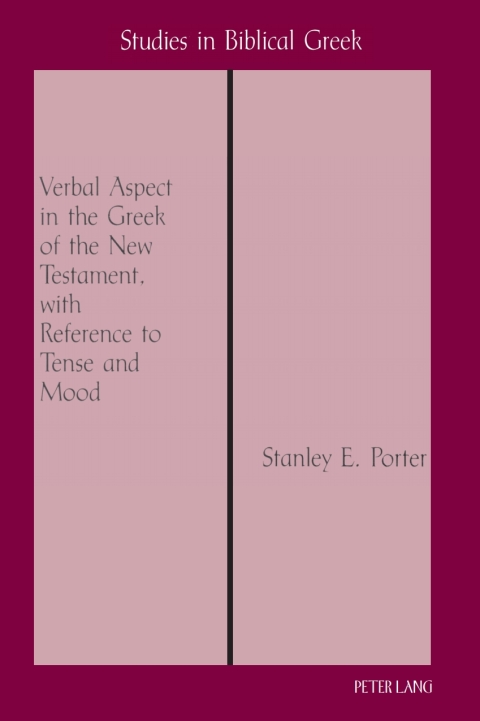 Cover image for book Verbal Aspect in the Greek of the New Testament, with Reference to Tense and Mood