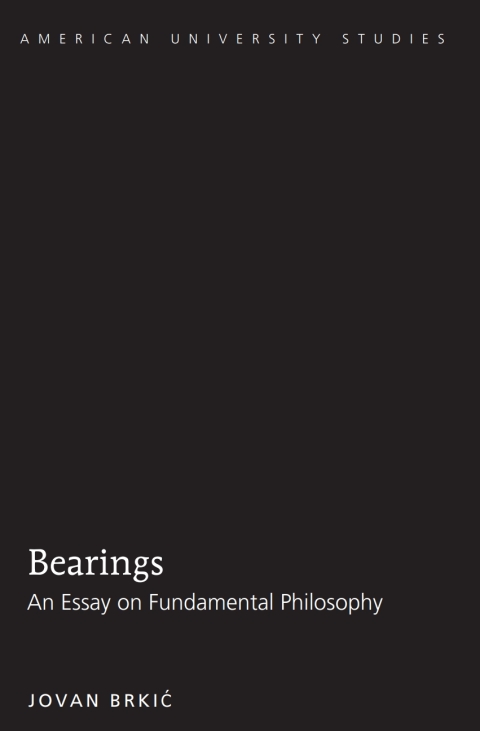 Cover image for book Bearings