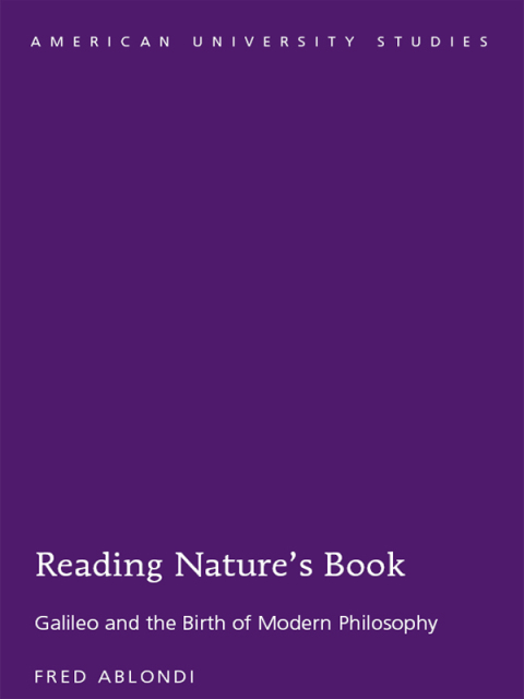Cover image for book Reading Nature’s Book