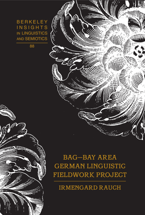 Cover image for book BAG – Bay Area German Linguistic Fieldwork Project