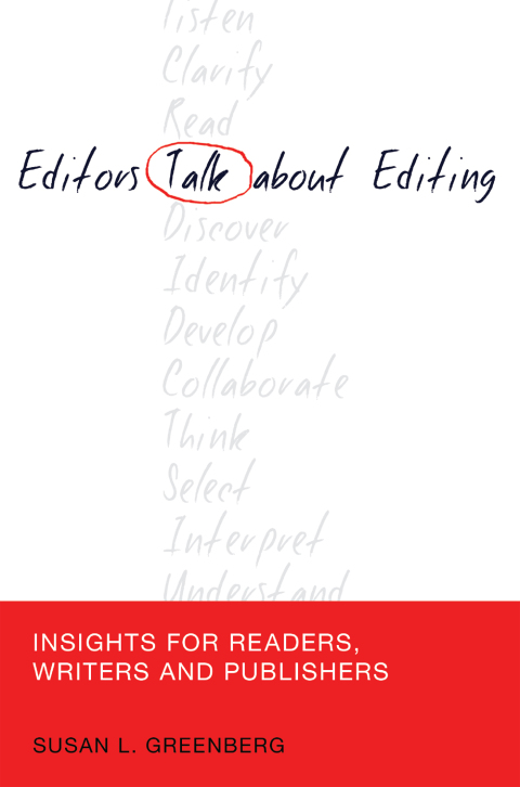 Cover image for book Editors Talk about Editing
