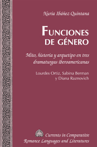 Omslagafbeelding: Funciones de género 1st edition 9781433130076