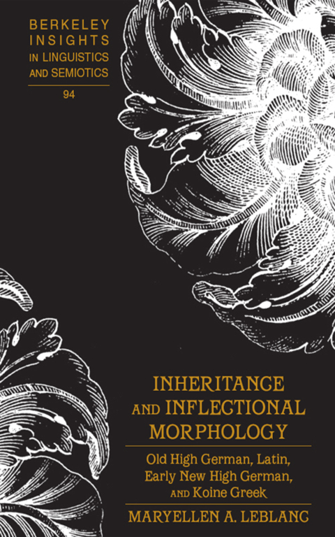 Cover image for book Inheritance and Inflectional Morphology