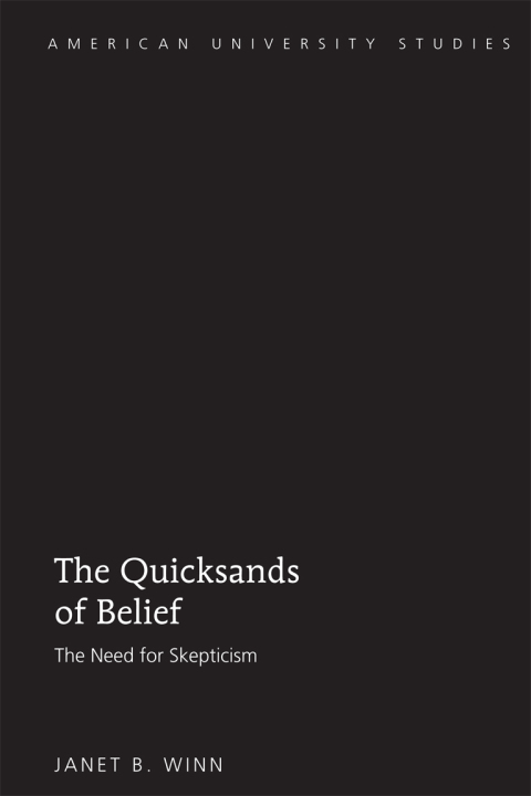 Cover image for book The Quicksands of Belief