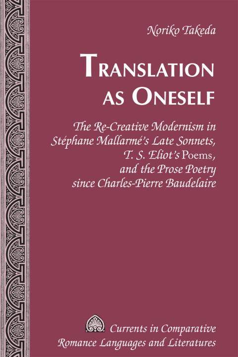 Cover image for book Translation as Oneself