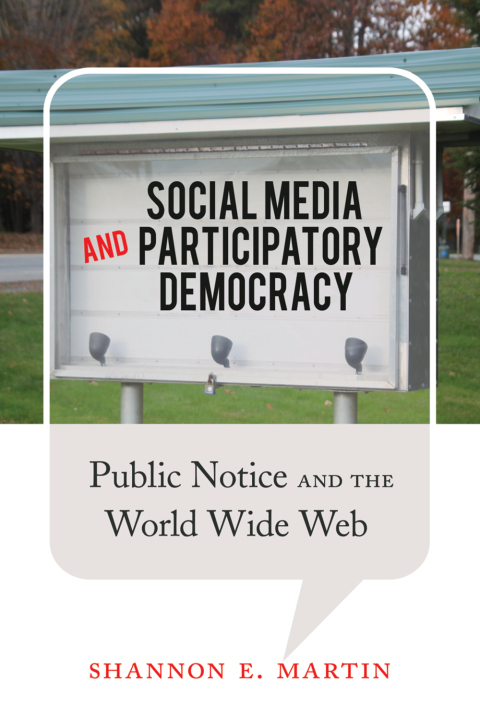 Cover image for book Social Media and Participatory Democracy