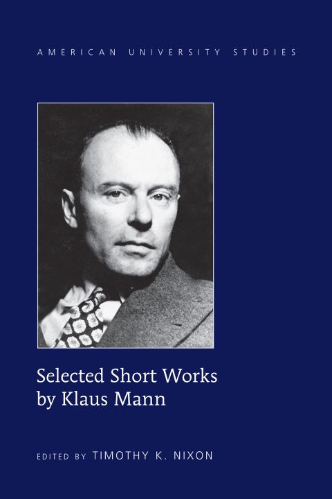 Cover image for book Selected Short Works by Klaus Mann
