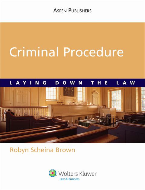 Cover image for book Criminal Procedure: Laying Down the Law
