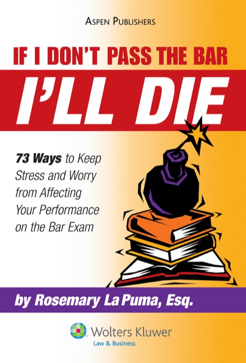 Cover image for book If I Don't Pass the Bar I'll Die