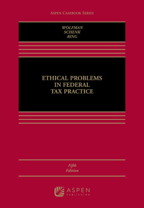 Cover image for book Ethical Problems in Federal Tax Practice