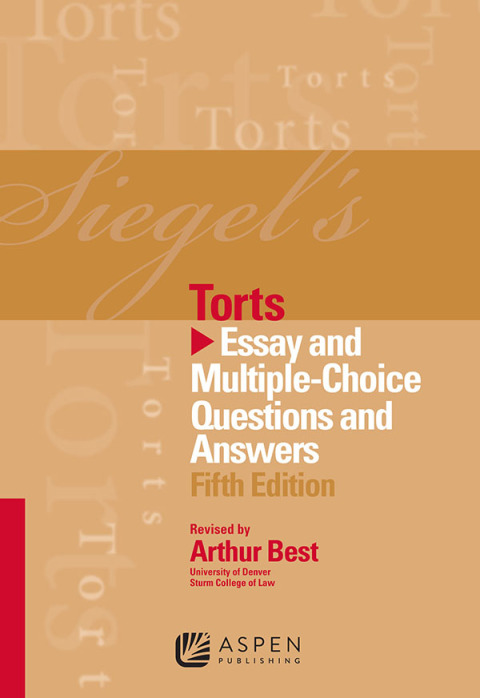 Cover image for book Siegel's Torts