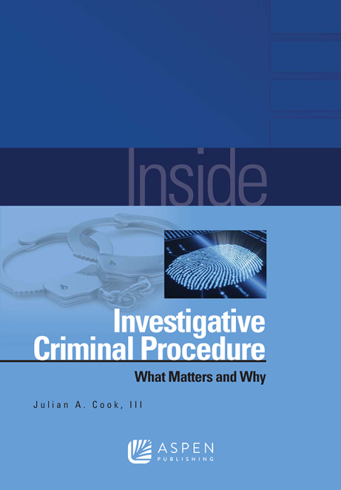 Cover image for book Inside Investigative Criminal Procedure