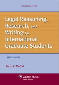 legal problem solving reasoning research and writing