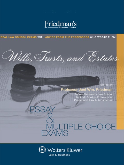 Cover image for book Wills, Trusts, and Estates