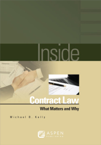 صورة الغلاف: Inside Contract Law 9780735564091