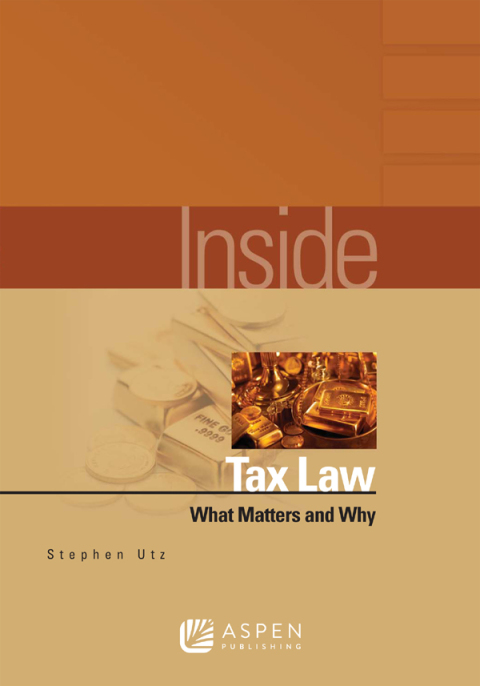 Cover image for book Inside Tax Law
