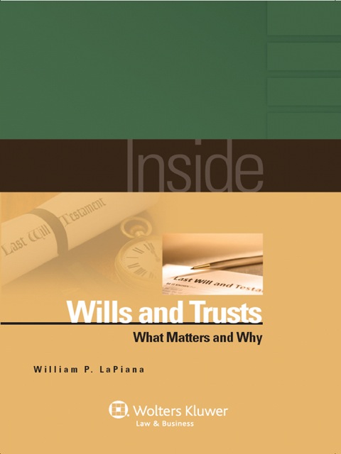 Cover image for book Inside Wills and Trusts