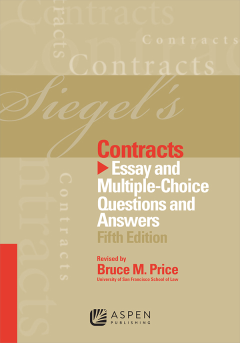Cover image for book Siegel's Contracts