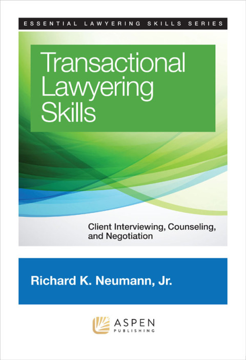 Cover image for book Transactional Lawyering Skills
