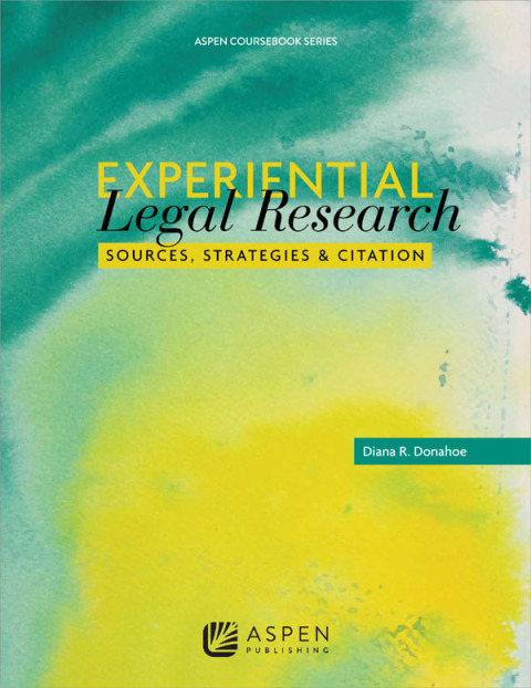 Cover image for book Experiential Legal Research
