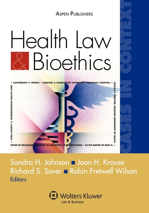 Cover image for book Health Law and Bioethics Cases in Context