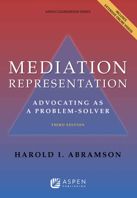 Cover image for book Mediation Representation