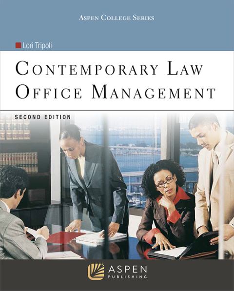 Cover image for book Contemporary Law Office Management