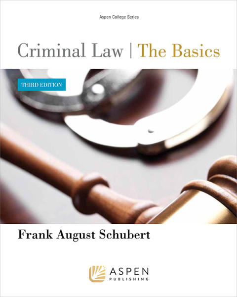 Cover image for book Criminal Law