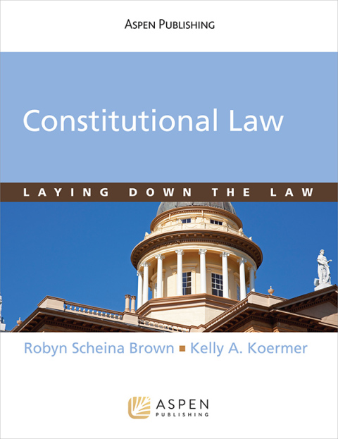 Cover image for book Constitutional Law