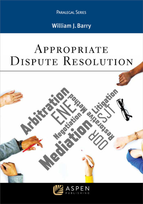 Cover image for book Appropriate Dispute Resolution