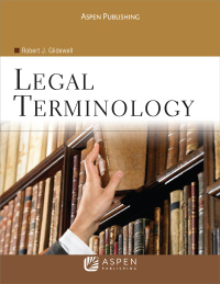 Cover image: Legal Terminology 4th edition 9780735576971