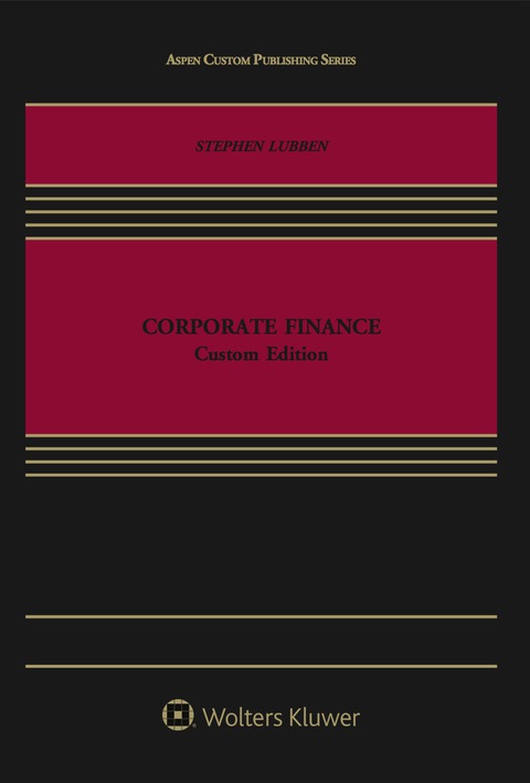 Cover image for book Corporate Finance: Custom Edition