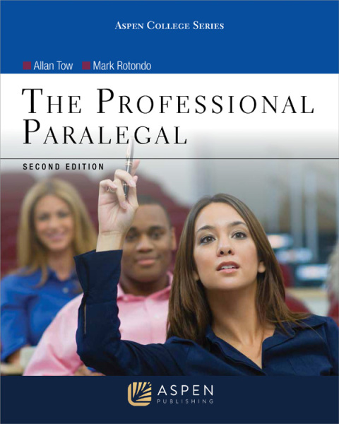 Cover image for book Professional Paralegal